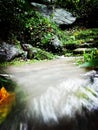 Natural beutiful waterfall place
