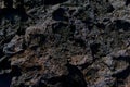 Natural black rock stone surface granite abstract backdrop textured background Royalty Free Stock Photo