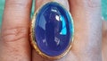 Natural Blue Chalcedony - Gemstone Natural Anti Dyed