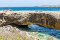 Natural Bridge in Aruba Royalty Free Stock Photo