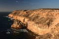 Natural bridge. Coastal cliffs. Kalbarri National Park. Western Australia. Australia Royalty Free Stock Photo