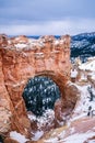 Natural Bridge formation in Bryce Canyon National Park. Utah, USA Royalty Free Stock Photo