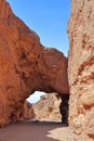 Natural Bridge in Desert Canyon, Death Valley National Park, California Royalty Free Stock Photo