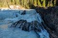 Natural Bridge in Yoho National Park, BC, Canada Royalty Free Stock Photo