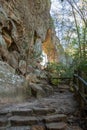 Natural Bridge in Slade, Kentucky Royalty Free Stock Photo