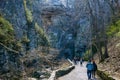 Natural Bridge Arch, Natural Bridge State Park, Virginia, USA Royalty Free Stock Photo