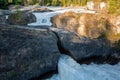 Natural Bridge in Yoho National Park, BC, Canada Royalty Free Stock Photo