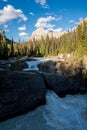 Natural Bridge in Yoho National Park, BC, Canada Royalty Free Stock Photo