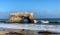 Natural Bridges State Beach Royalty Free Stock Photo