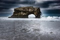 Natural Bridges State Beach Royalty Free Stock Photo