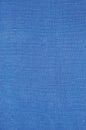 Natural Bright Blue Flax Fiber Linen Texture, Detailed Macro Royalty Free Stock Photo