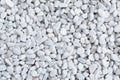 Natural bright white stones background Royalty Free Stock Photo