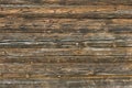 Natural brown barn wood wall. Wall texture background pattern. Royalty Free Stock Photo