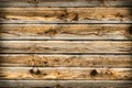 Natural brown barn wood wall. Wooden textured background pattern.