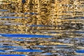 Natural Brown Blue Patterns Reflection Abstract Juanita Bay Kirkland Washington