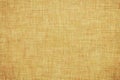 Natural brown colored linen texture or vintage canvas background Royalty Free Stock Photo