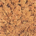 Natural Brown Cork Tile Grunge Texture Royalty Free Stock Photo