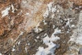 Natural brown gray stone as a background or texture, seamless for design Royalty Free Stock Photo