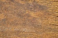 Natural brown old wood texture background. Abstract grunge surface rough pattern. Royalty Free Stock Photo