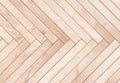 Natural brown wooden parquet herringbone. Wood texture. Royalty Free Stock Photo