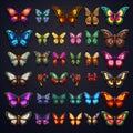 natural butterfly spring ai generated