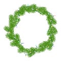 Natural Christmas wreath