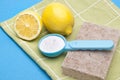 Natural Cleaning with Lemons and Baking Soda Royalty Free Stock Photo