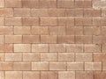 natural closeup solid block brick wall cement cinder blocks exterior building alley facade