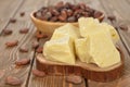 Natural cocoa butter