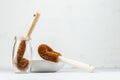 Natural Coconut Bristle Brush for Dish Washing