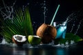 natural coconut refreshment