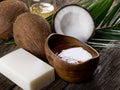 Natural coconut walnut oil