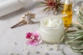 Natural cold pressed Shea butter for skin care of the face and body