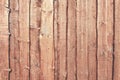 Natural Color Barn Timber Wall Made From Rough Overlapped Boards Royalty Free Stock Photo