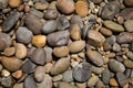 Natural color of river stone background