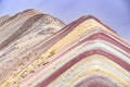 Vinicuna `rainbow mountain`. Cordillera Vilcanota, Cusco, Peru