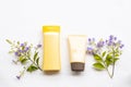 Natural cosmetics for skin face sunscreen spf50 health care surface ,body lotion