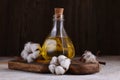 Natural cottonseed oil Royalty Free Stock Photo