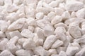 Natural crushed marble chips Royalty Free Stock Photo