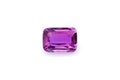 Natural Pink Sapphire gemstone Royalty Free Stock Photo