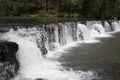 Natural Dam Waterfall Royalty Free Stock Photo
