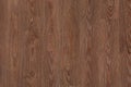 Natural dark brown wooden surface floor texture background.  polished  laminate  parquet Royalty Free Stock Photo