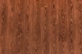 Natural dark brown wooden surface floor texture background.  polished  laminate  parquet Royalty Free Stock Photo
