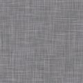 Natural dark gray french woven linen texture background. Old raw flax fibre seamless pattern. Organic yarn close up