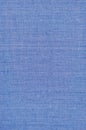 Natural Dark Pastel Pale Blue Rustic Flax Fiber Linen Fabric Swatch Texture Pattern, Vertical Bright Rough Detailed Vintage