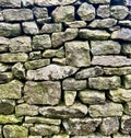 Dry Stone Wall Royalty Free Stock Photo