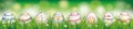 Natural Easter Eggs Spring Frohe Ostern Header