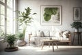 Natural Elegance Modern Tropical Wood Sofa Table for a Serene Living Room