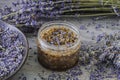 Lavender natural exfoliant