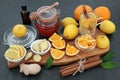 Natural Flu and Cold Remedy Royalty Free Stock Photo